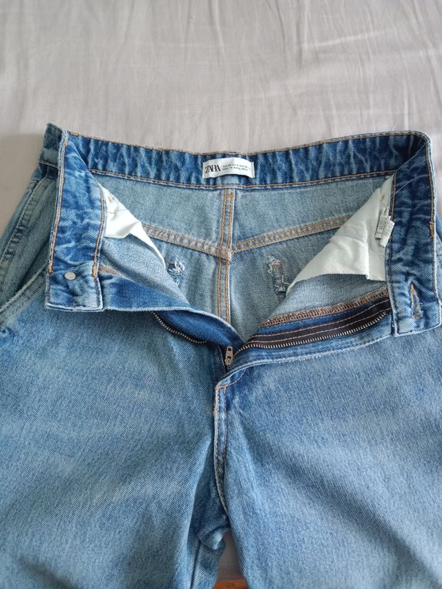 Vaqueros Zara azules