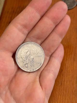 Moneta 100 Lire 1979 FAO