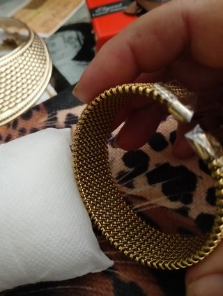 Bracciale maglia gold