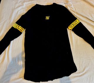 Camiseta SikSilk XS - Negra