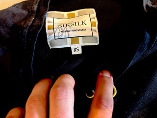 Camiseta SikSilk XS - Negra