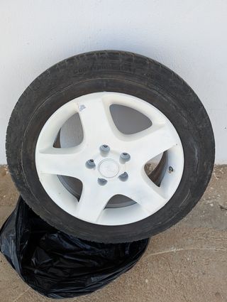 4 Llantas VW 17" blancas