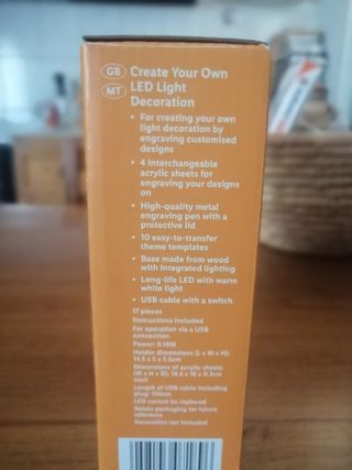 Lampada LED Crelando fai da te