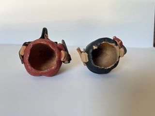 Statuette Mafiosi in terracotta