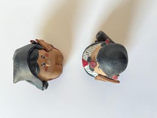 Statuette Mafiosi in terracotta