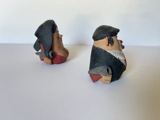 Statuette Mafiosi in terracotta