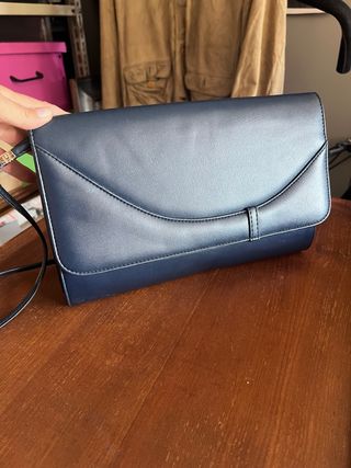 Borsa a tracolla blu