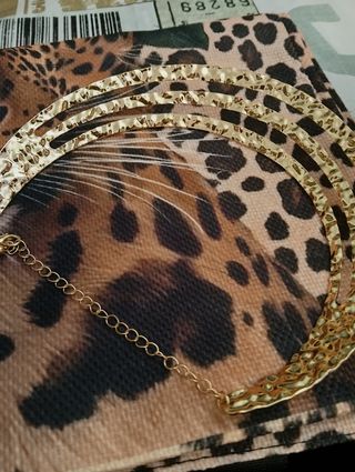 Collana oro - choker multistrato