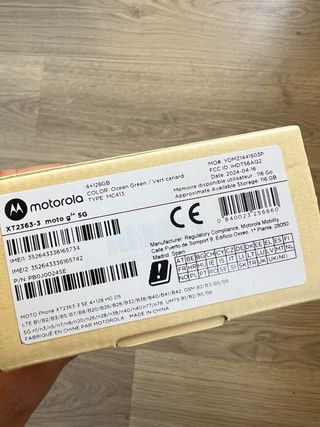 movil smartphone Motorola Moto G34 5G - Nuevo