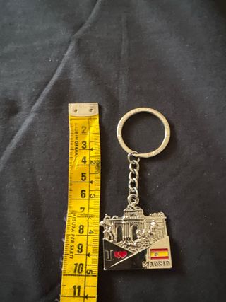 Portachiavi Madrid: Arco & Bandiera