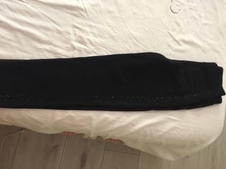 Pantalones negros c/ banda brillante