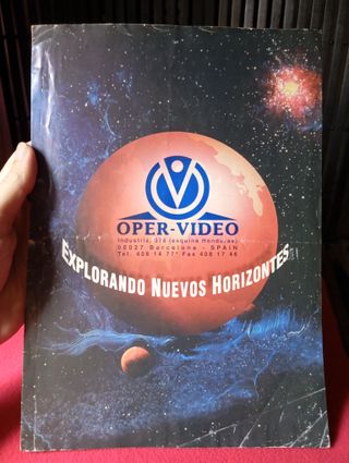 Catálogo Máquinas Recreativas Oper-Video años 90
