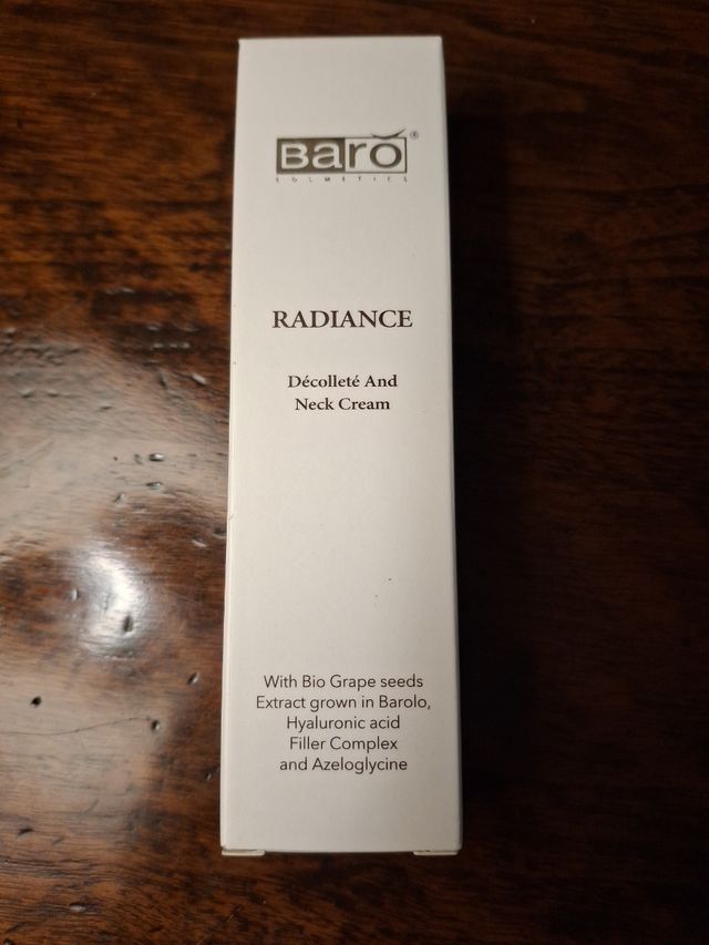 Crema collo e décolleté Radiance Barò