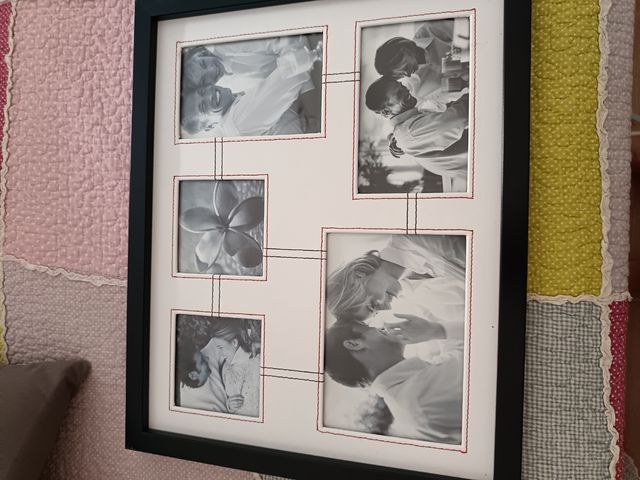 Vendo dos marcos de fotos multifotos.