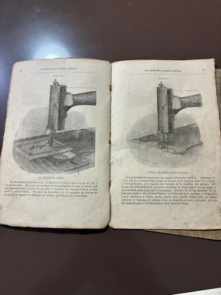 Máquina coser Singer antigua