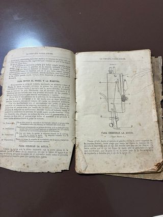 Máquina coser Singer antigua