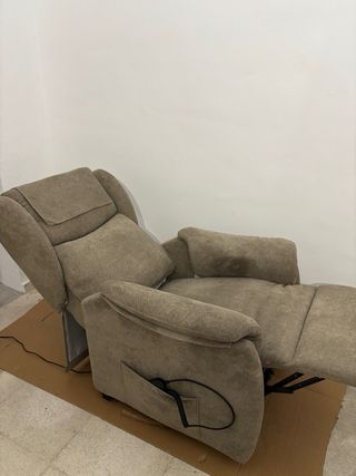 Sillón relax CHITRA marrón