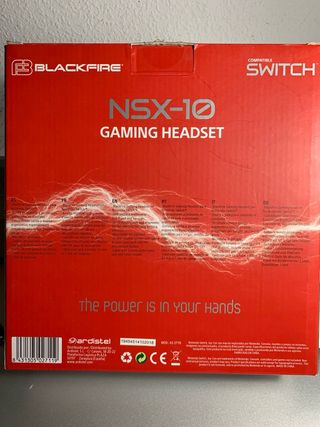 Blackfire NSX-10 Cascos Gaming