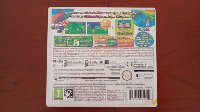 Mario & Sonic Rio 2016 3DS/2DS