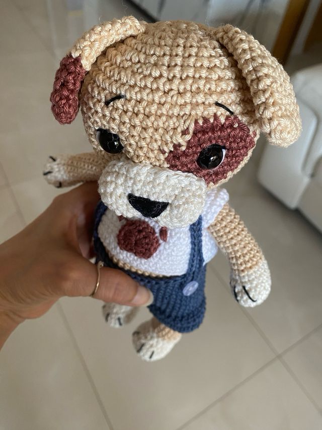 Amigurumi cucciolo Bulldog