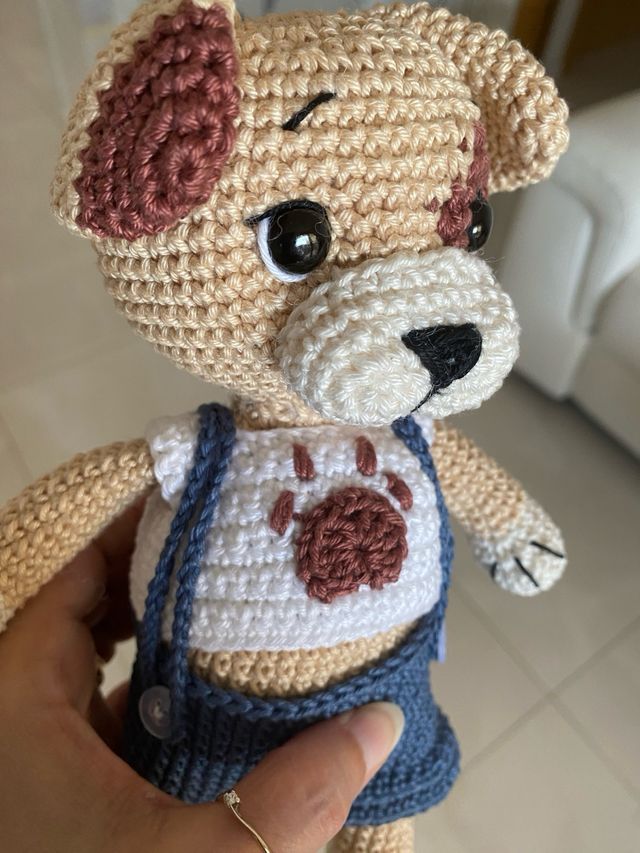 Amigurumi cucciolo Bulldog