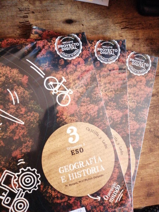 Geografía e Historia 3. Por trimestres.