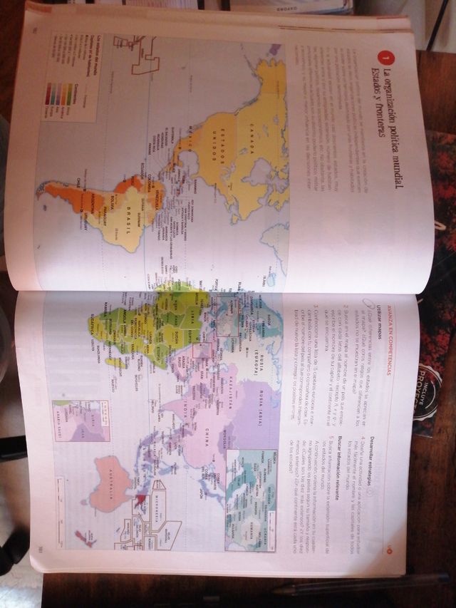 Geografía e Historia 3. Por trimestres.