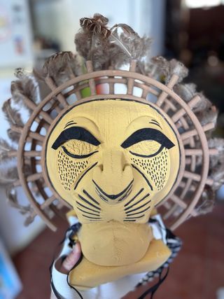 Máscara Mufasa Rey León 3D Adulto