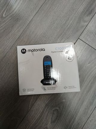 Teléfono Fijo Motorola - Negro#033898