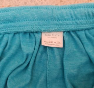Shorts turquesa Zara niña