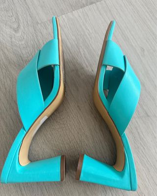 Sandalias Primark turquesa - talla 39