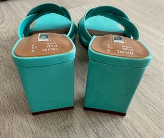 Sandalias Primark turquesa - talla 39