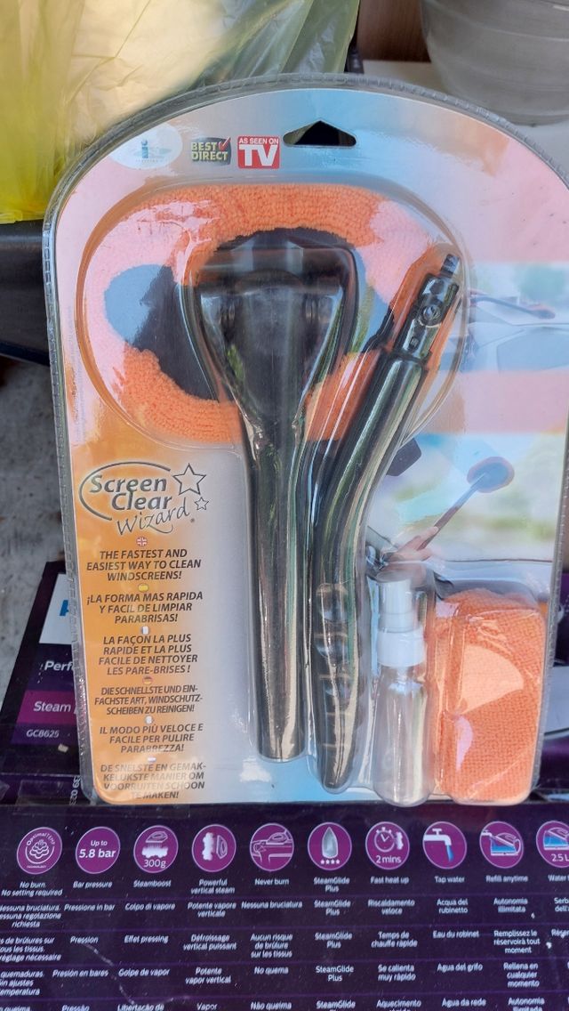 Spazzola lavavetri Screen Clear Wizard