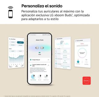 LG xboom Buds - Auriculares Bluetooth