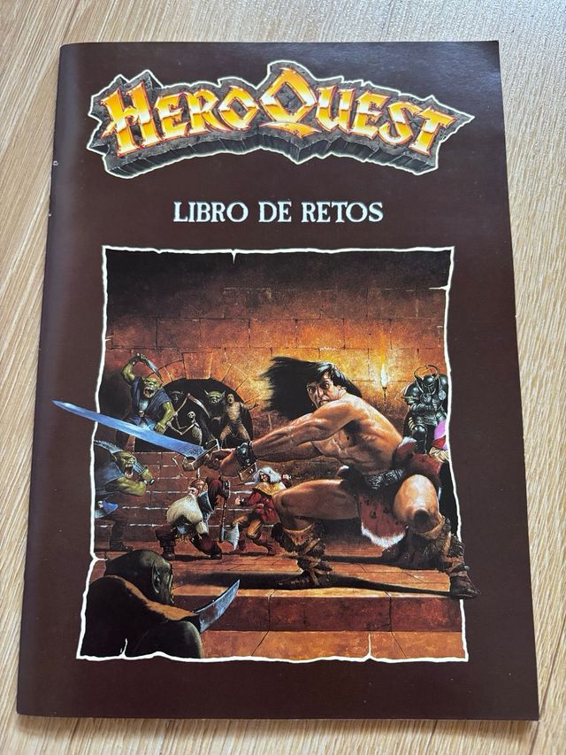 HeroQuest: Libro de Retos e Instrucciones