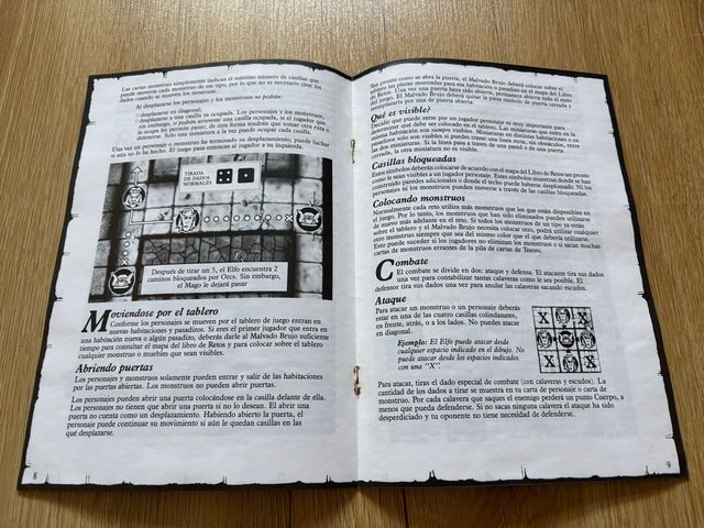 HeroQuest: Libro de Retos e Instrucciones