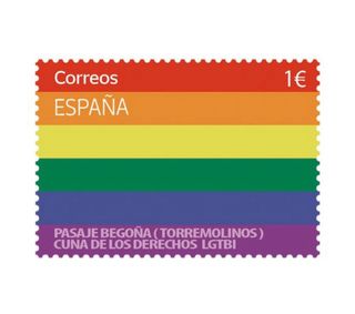 Sello España Orgullo LGTBI 2021