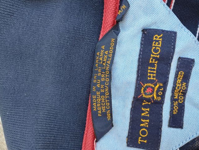 Polo a righe Tommy Hilfiger