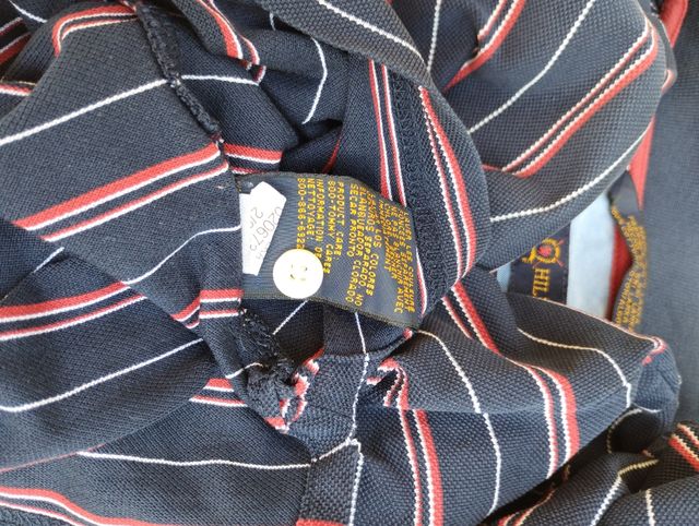 Polo a righe Tommy Hilfiger