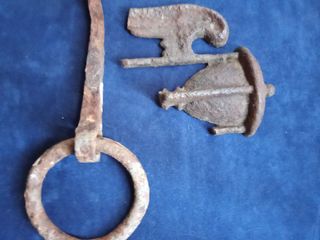 ALDABA TIRADOR PUERTA HACIENDA FORJA S.XVIII-XIX