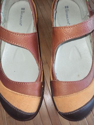 El Naturalista Merceditas Cuña Marrón-Beige 38