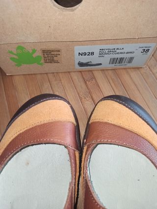 El Naturalista Merceditas Cuña Marrón-Beige 38