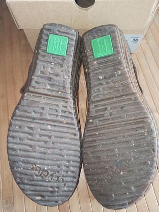 El Naturalista Merceditas Cuña Marrón-Beige 38