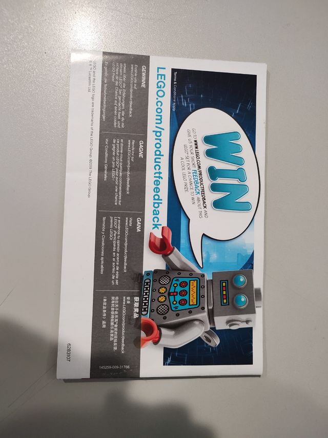 Instrucciones LEGO varias