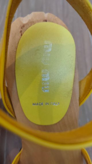 Sandali Flower Color Miu Miu