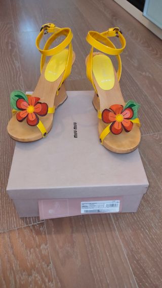 Sandali Flower Color Miu Miu