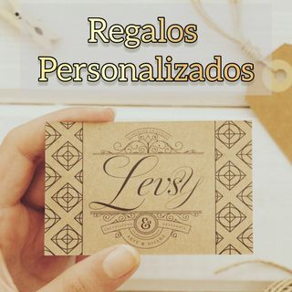 Regalos personalizados (en madera MDF)