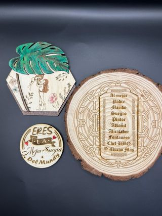 Regalos personalizados (en madera MDF)