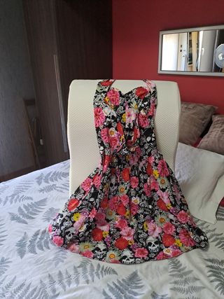 Vestido pin up floral