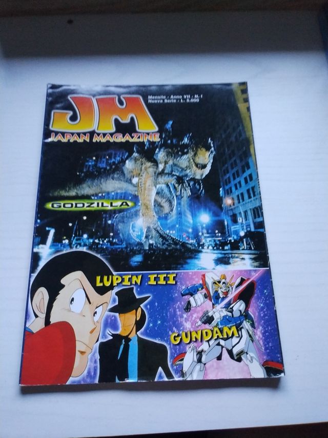 Rivista Japan Magazine n.1 - Godzilla, Lupin III,